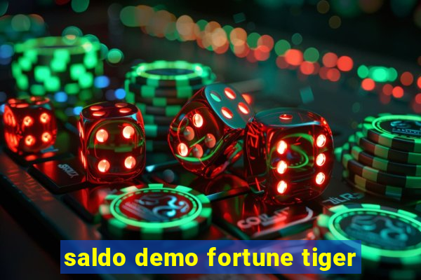 saldo demo fortune tiger